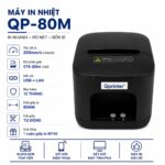 M&aacute;y in h&oacute;a đơn Qprinter QP-80M khổ giấy 80mm kết nối USB LAN tốc độ in 200mm/s